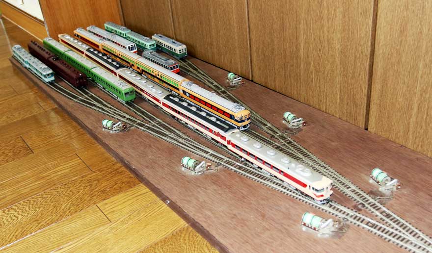 レイアウトヤード付近8