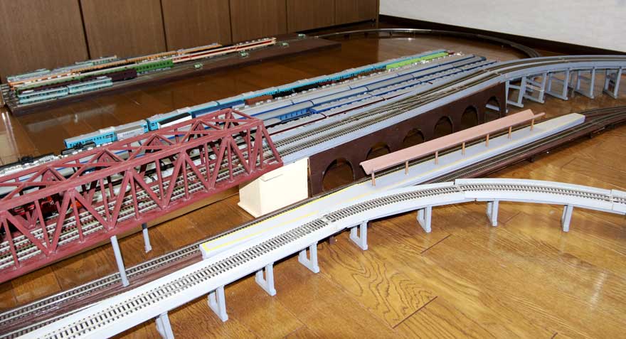 レイアウト駅付近