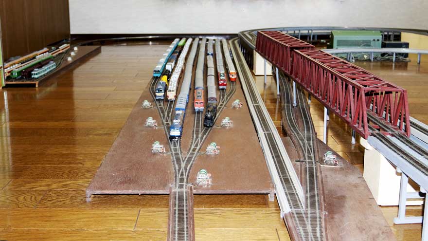 レイアウトヤード付近2