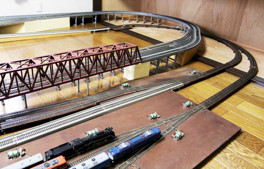 レイアウトヤード付近2